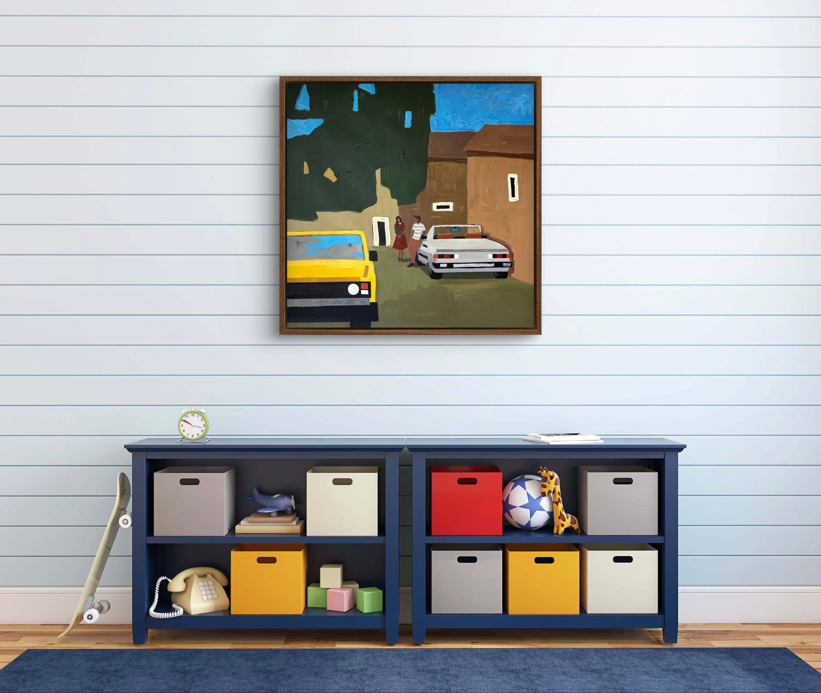 The Date - Painting by Jacob Burda 