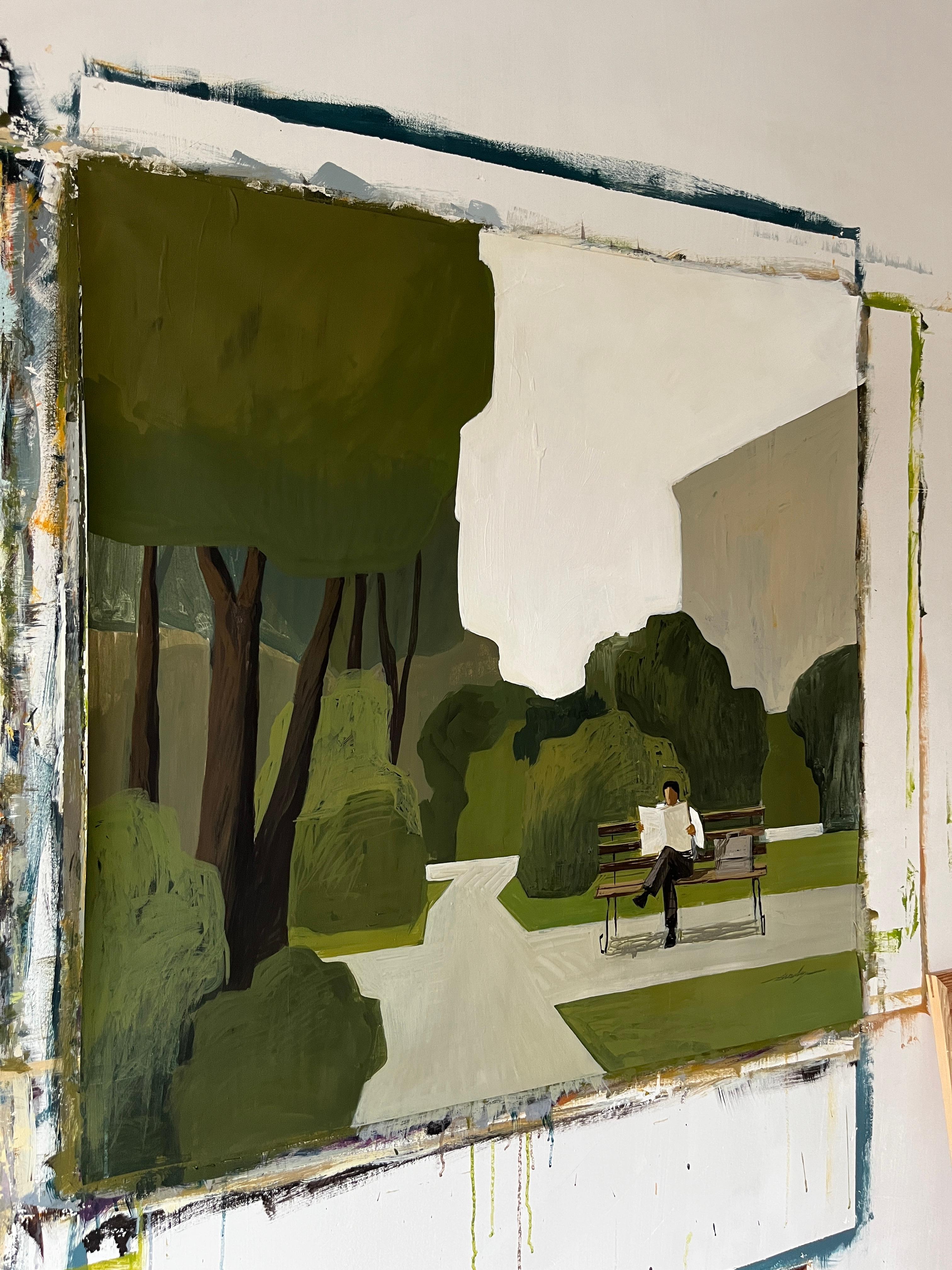 Der Leser – Painting von Jacob Burda 