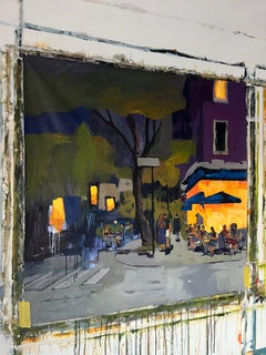 Crépuscule en ville