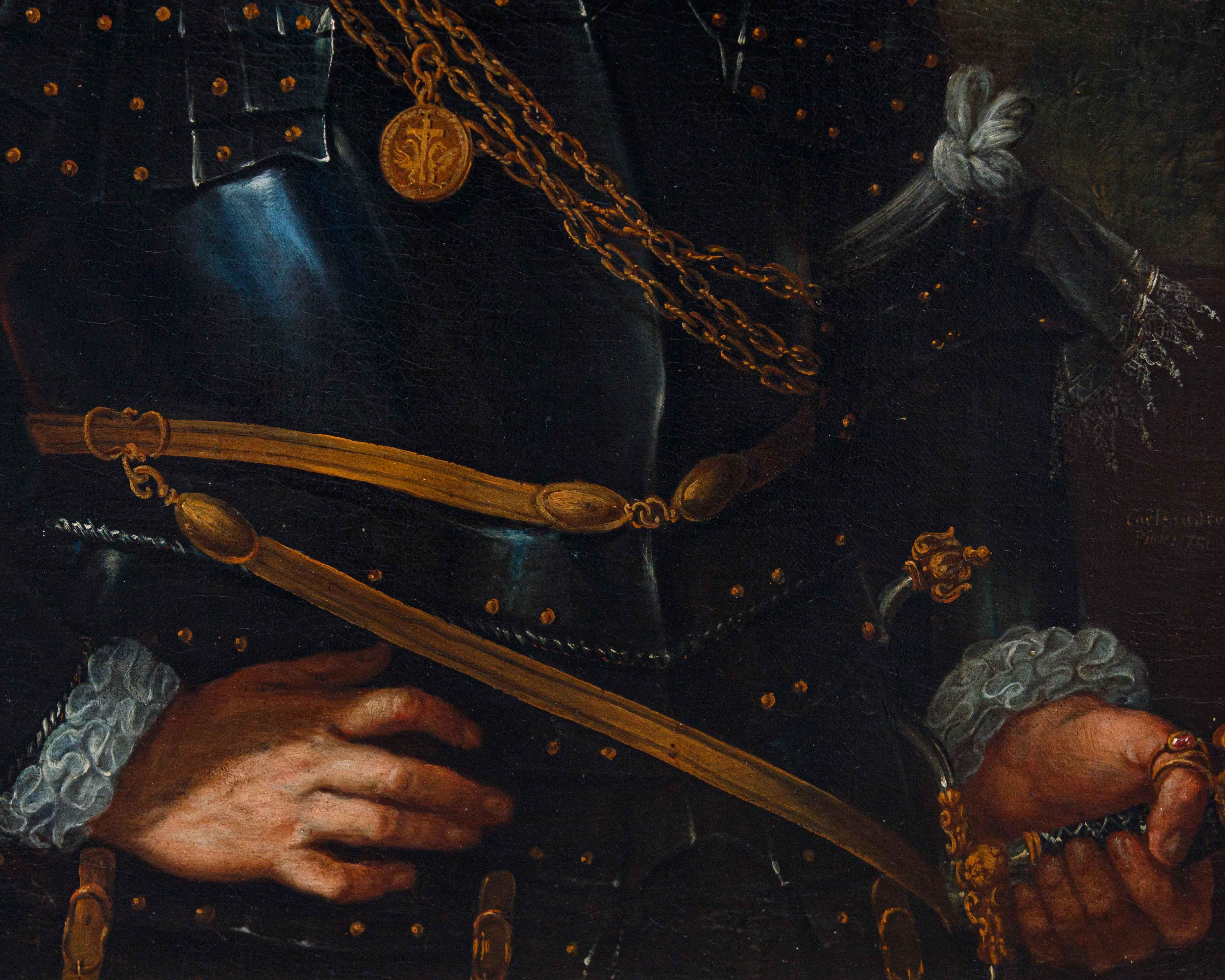 Jacob Carl Studer, Ritratto di generale - Painting Altro stile artistico di jacob carl studer