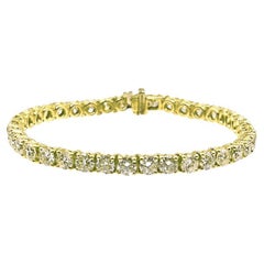 Jacob & Co. 18k Gold 12ct Diamond Tennis Bracelet