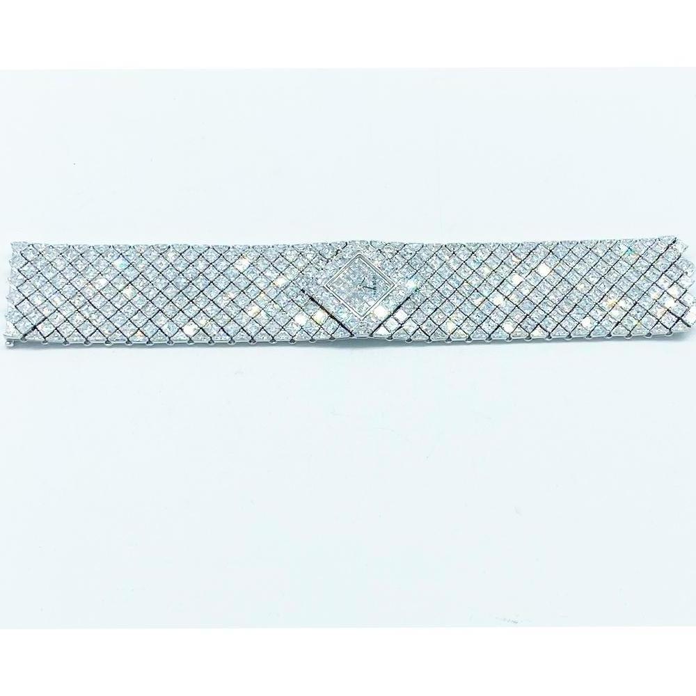 Contemporary Jacob & Co Infinity Diamond Ladies Watch 50 Carat VS1 E-F Endless Bracelet