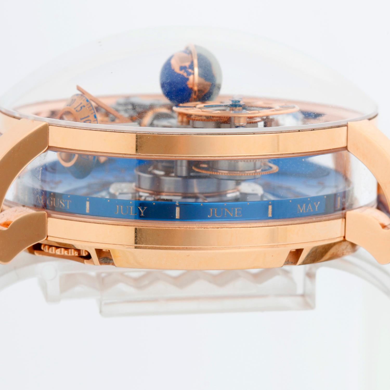 Jacob & Co. Astronomia Sky Roségold Weißer Mond Herrenuhr AT110.40.AA.WD.A II 3