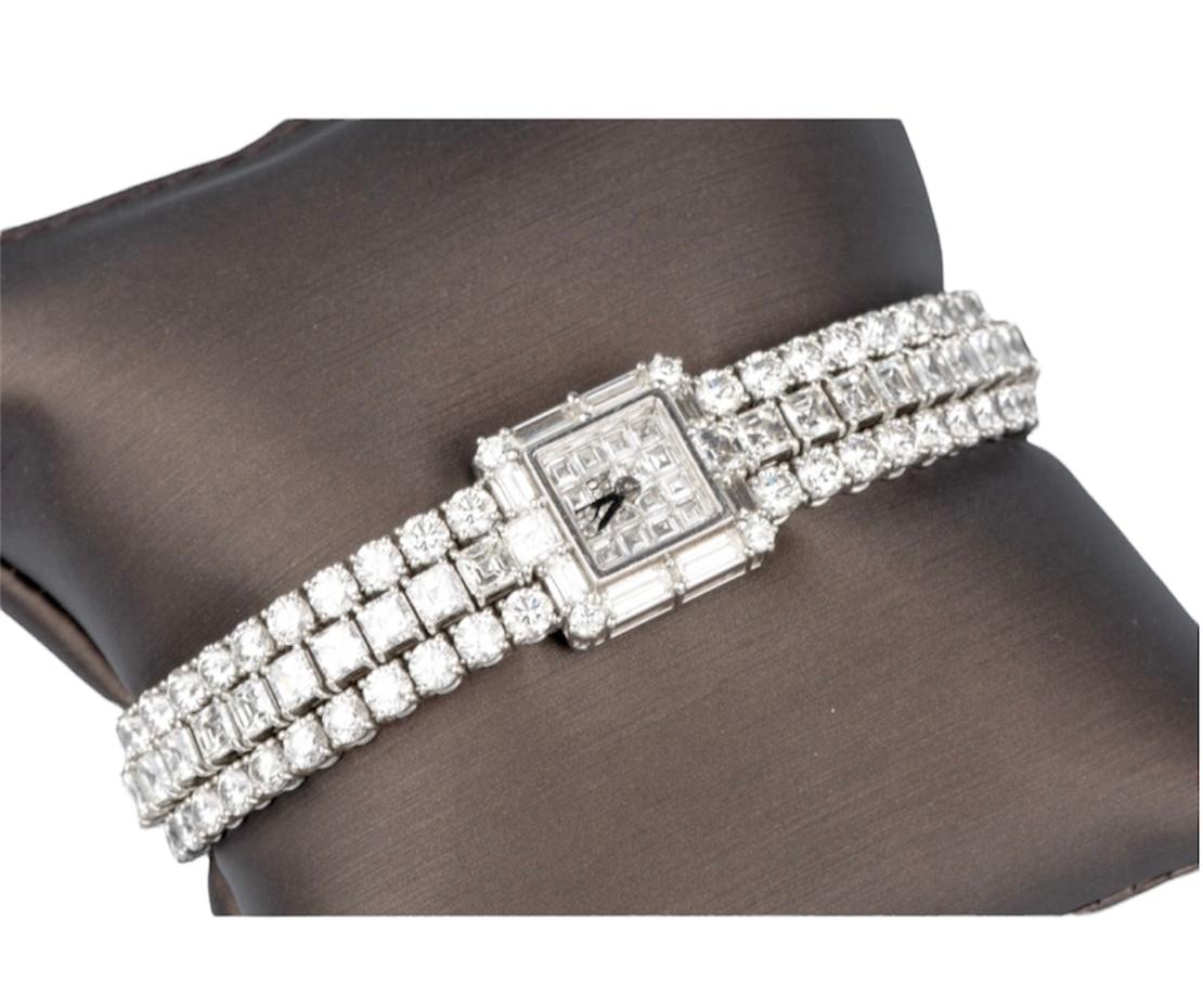 Jacob & Co Boutique Collection 18 carat white gold 23.69 carat diamonds watch 9
