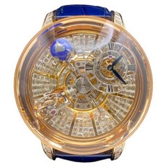 Jacob & Co. Brilliant Astronomia Tourbillon Five Minute Timepiece in Rose Gold