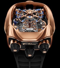 Jacob & co Bugatti Chiron 16 Zylinder tourbillion, rose gold