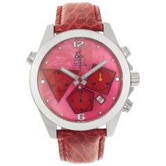 Jacob & Co. Chronograph stainless steel  Automatic Wristwatch Ref ACM-7