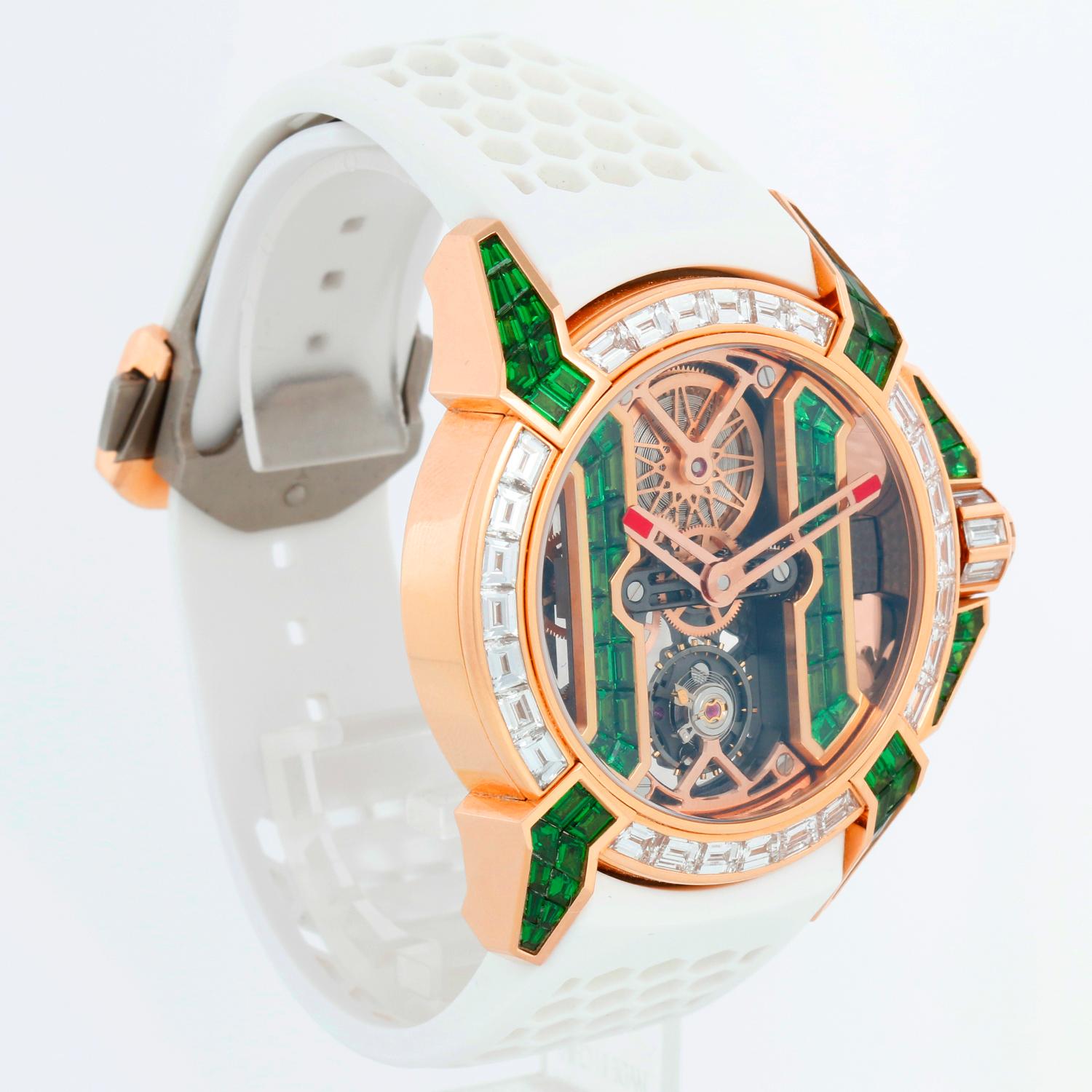 Jacob & Co. Epic X 2022 Baguette Mens Watch EX820.43.AB.AB.A For Sale 2