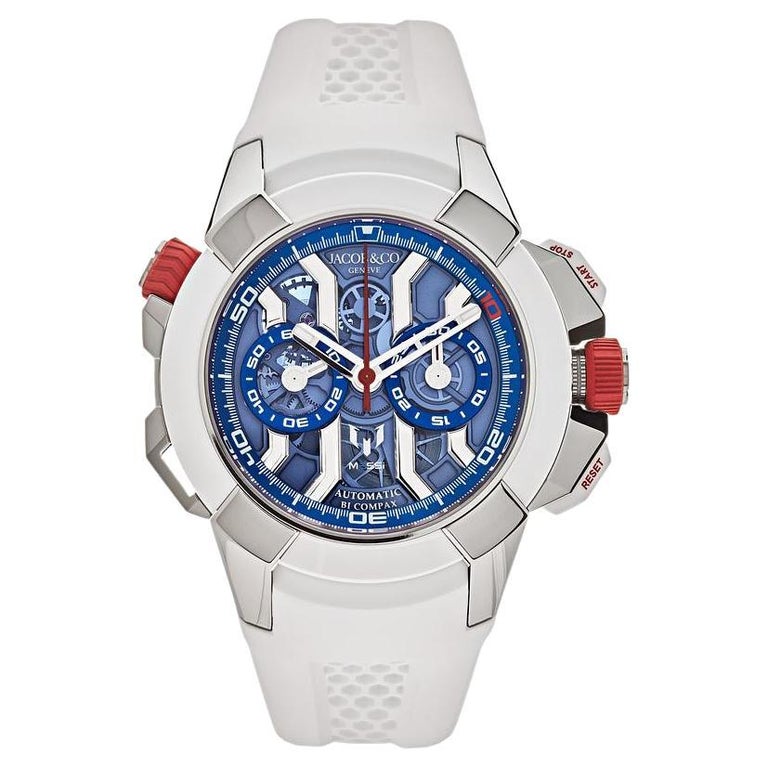 Messi Customize Watch Jacob and Co. Epic x Chrono Messi Titanium Limited to 180pcs EC313.20 ...