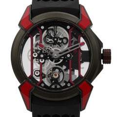 Jacob & Co. Epic X Skeleton Titanium Hand-Wind Men's Watch EX100.21.RR.PY.A