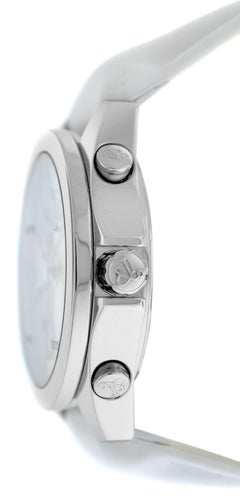 Jacob & Co. Five Time Zone Steel Mother of Pearl Diamond Watch