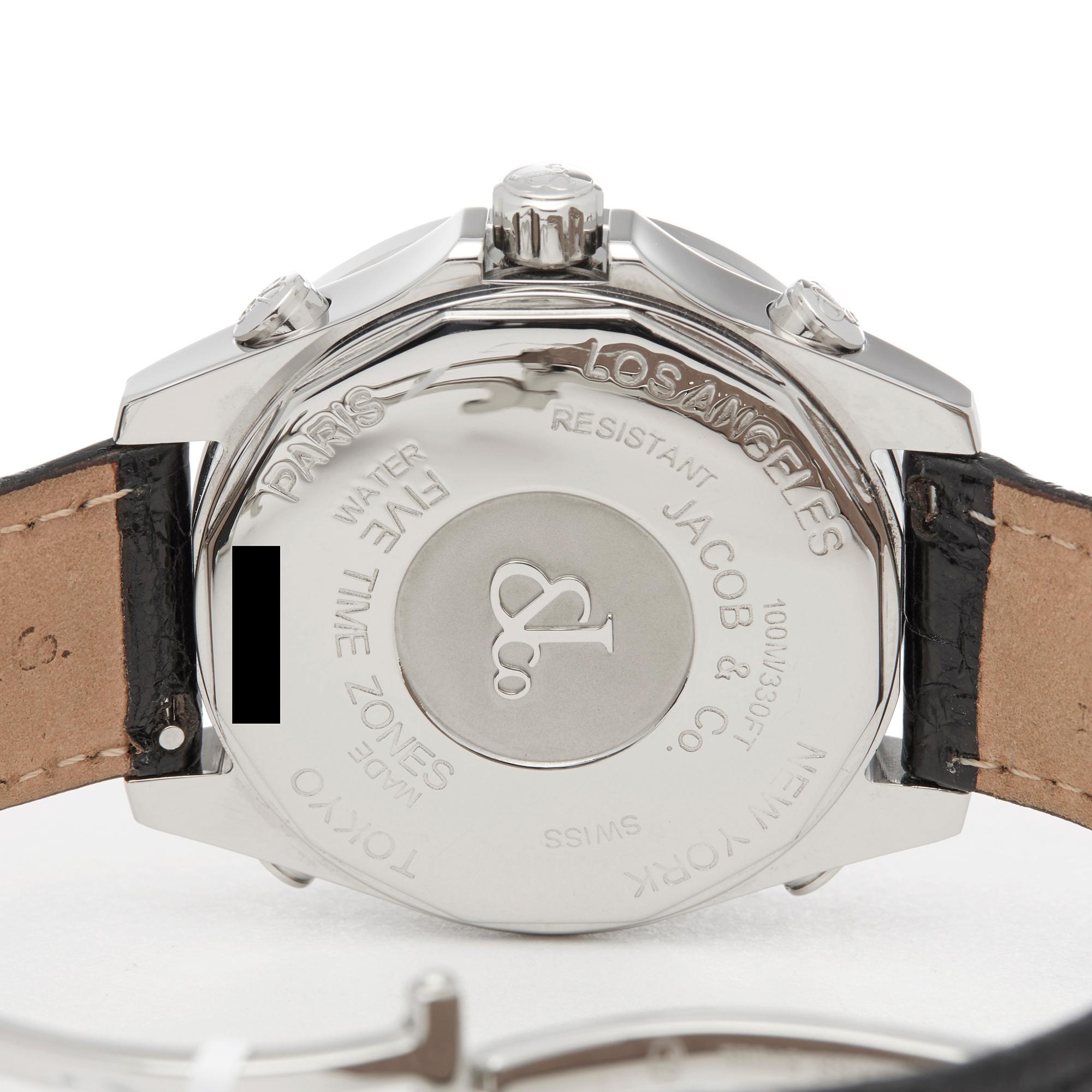 Jacob & Co. Five Time Zones Stainless Steel 1
