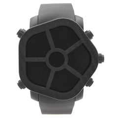 Jacob & Co. Ghost 5 Time Zone Carbon Bezel Black PVD Watch GH100.11.NS.MB.AHA4D