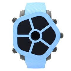 Jacob & Co. Reloj para caballero Ghost 5-Time Zone bisel de carbono azul GH100.11.NS.MC.ANL4D
