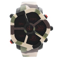 Jacob & Co. Ghost Carbon Bezel Camouflage Quartz Mens Watch GH100.11.NS.PC.ANO4D