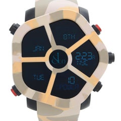 Jacob & Co. Ghost Carbon Bezel Camouflage Quartz Mens Watch GH100.11.NS.PC.ANQ4D