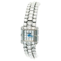Jacob & Co. Montre pour dames à cadran pavé triple diamant