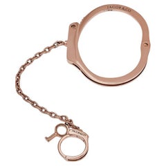 Jacob & Co., bracelet Love Lockdown en or rose, fabriqué à la main