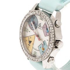 Jacob & Co. Multicolor Mother of Pearl  Five Time Zones Women's Wristwatch 40 mm
