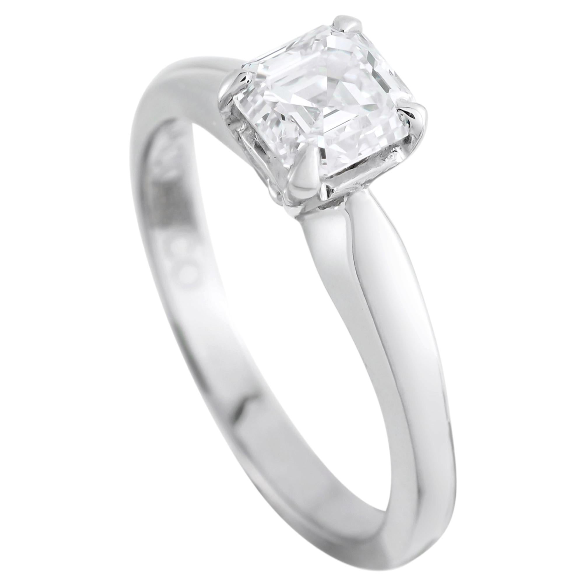 Jacob & Co Platinum 1.01ct Diamond Solitaire Engagement Ring JC36-051826