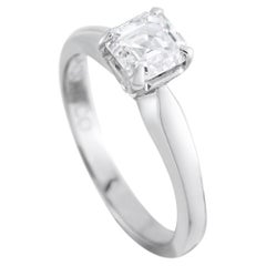 Jacob & Co. Anello di fidanzamento solitario in platino con diamante da 1,01 carati JC36-051826