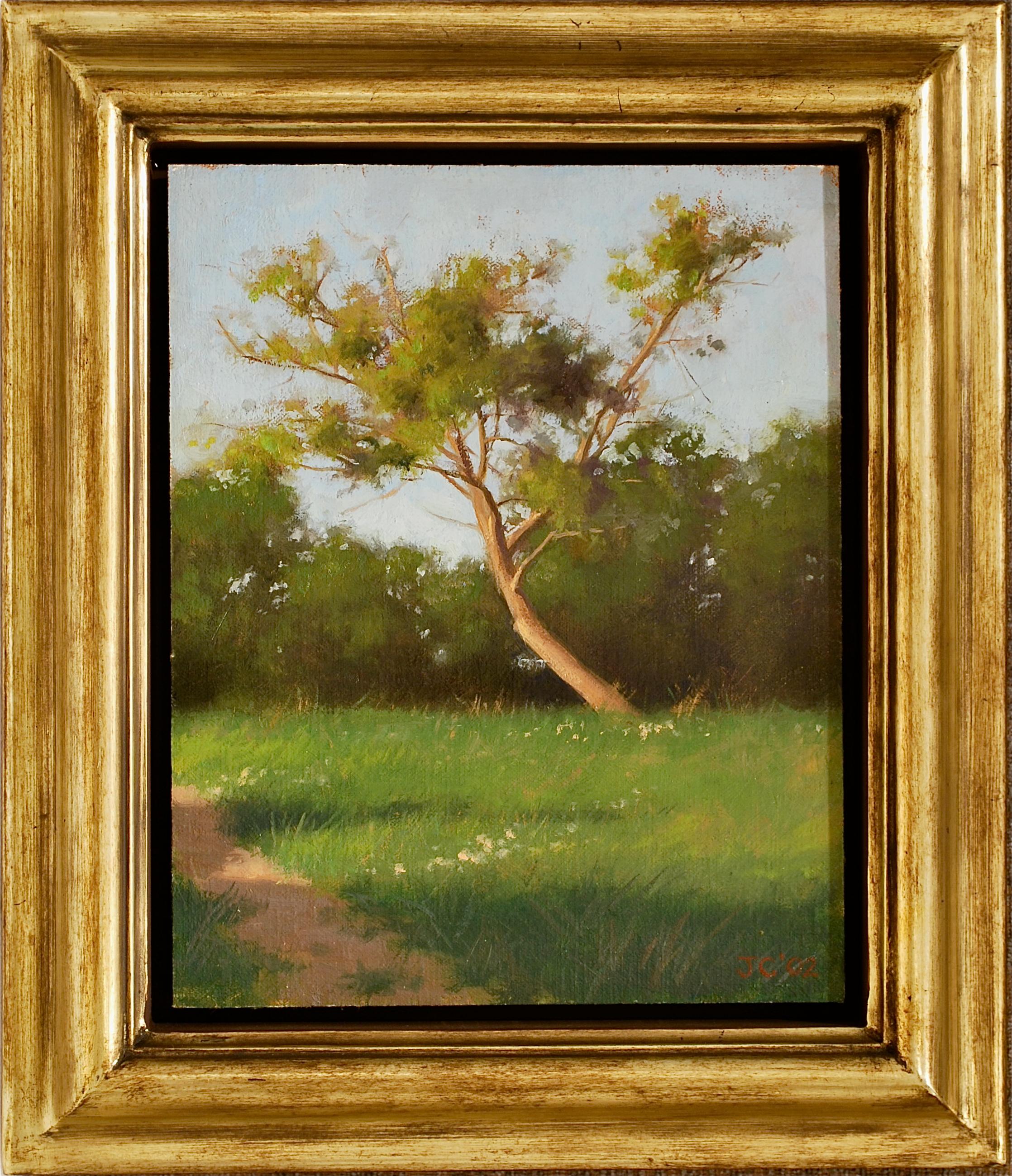 Apple Tree, Normandy - Painting by Jacob Collins