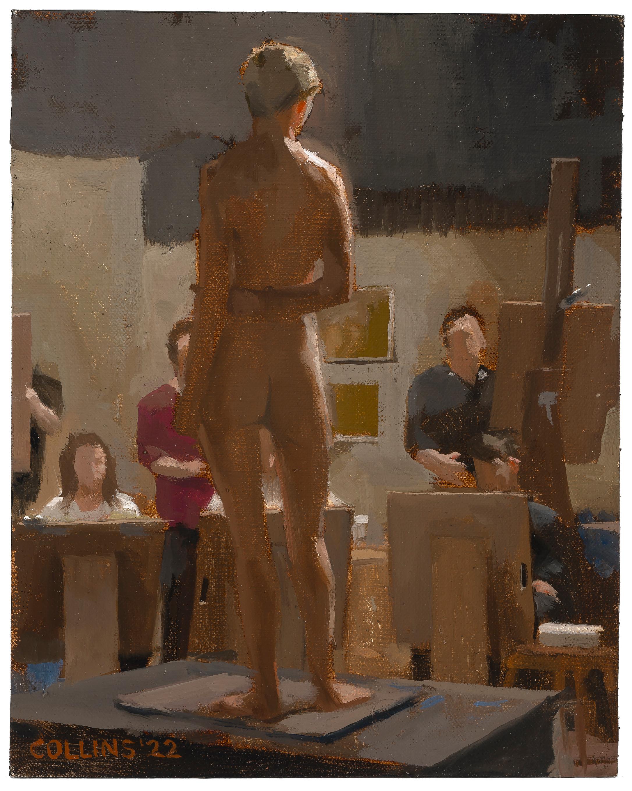 Jacob Collins Figurative Painting - In the Studio