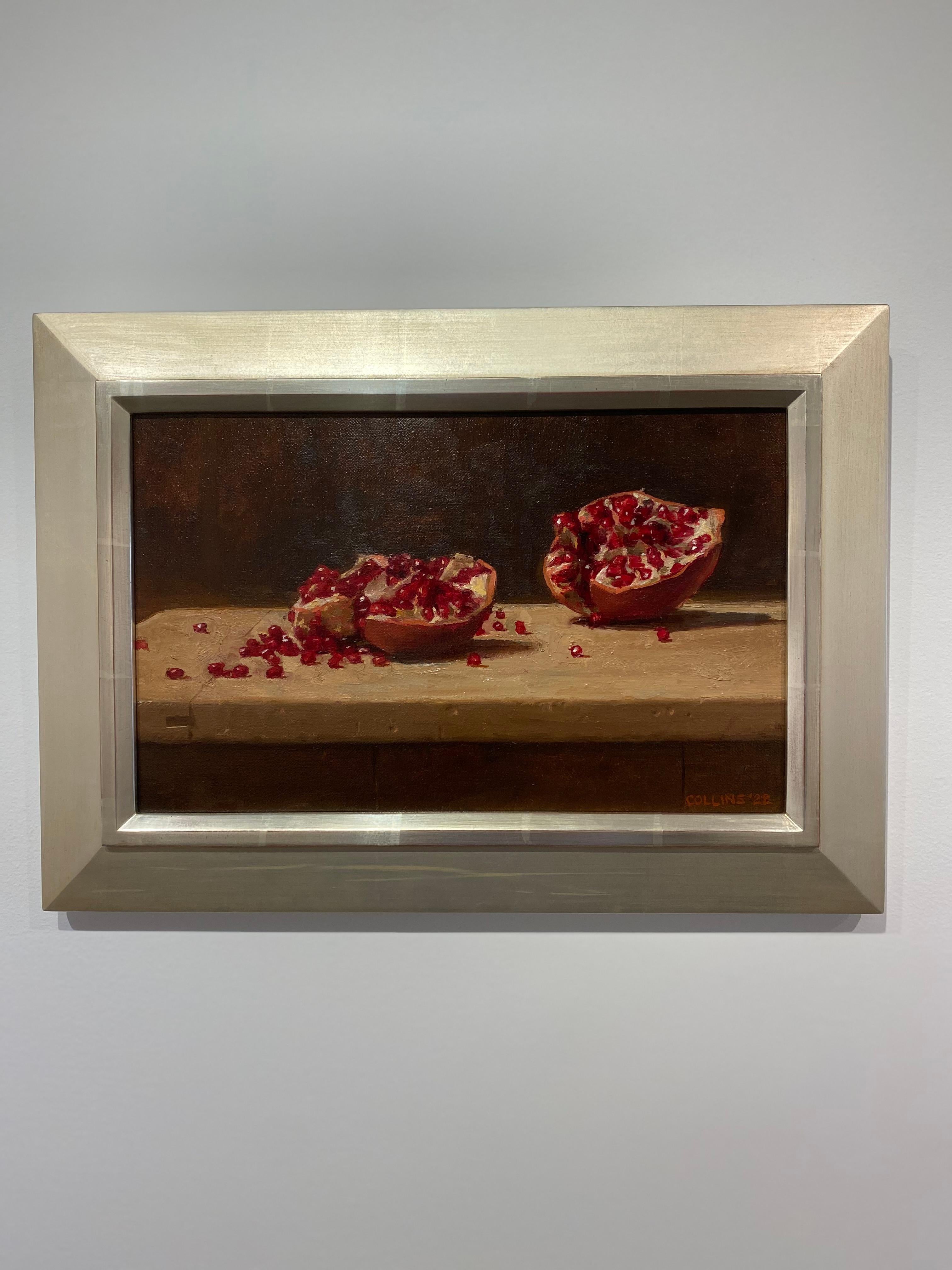Pomegranate II - Painting by Jacob Collins