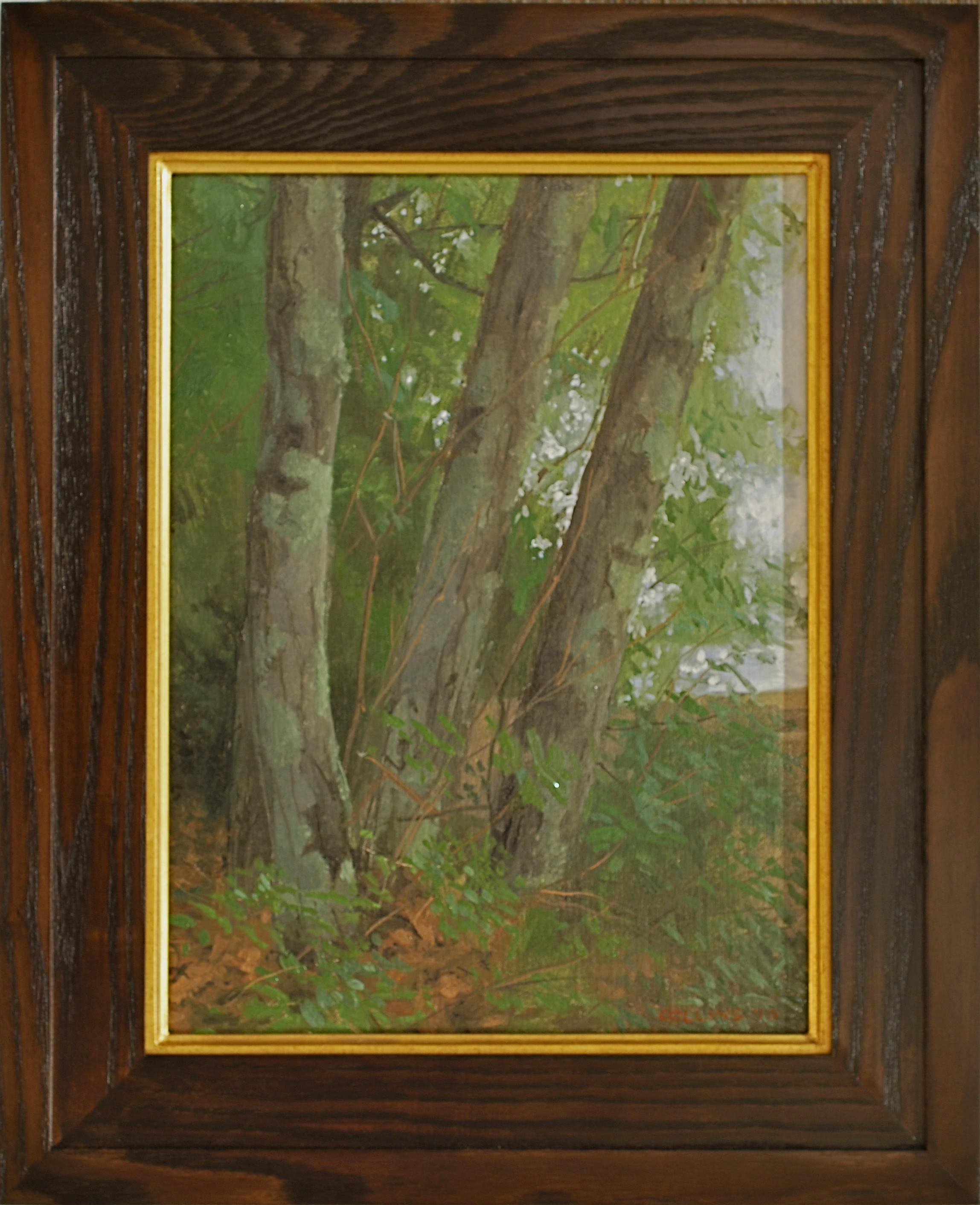 Three Maples - Painting by Jacob Collins