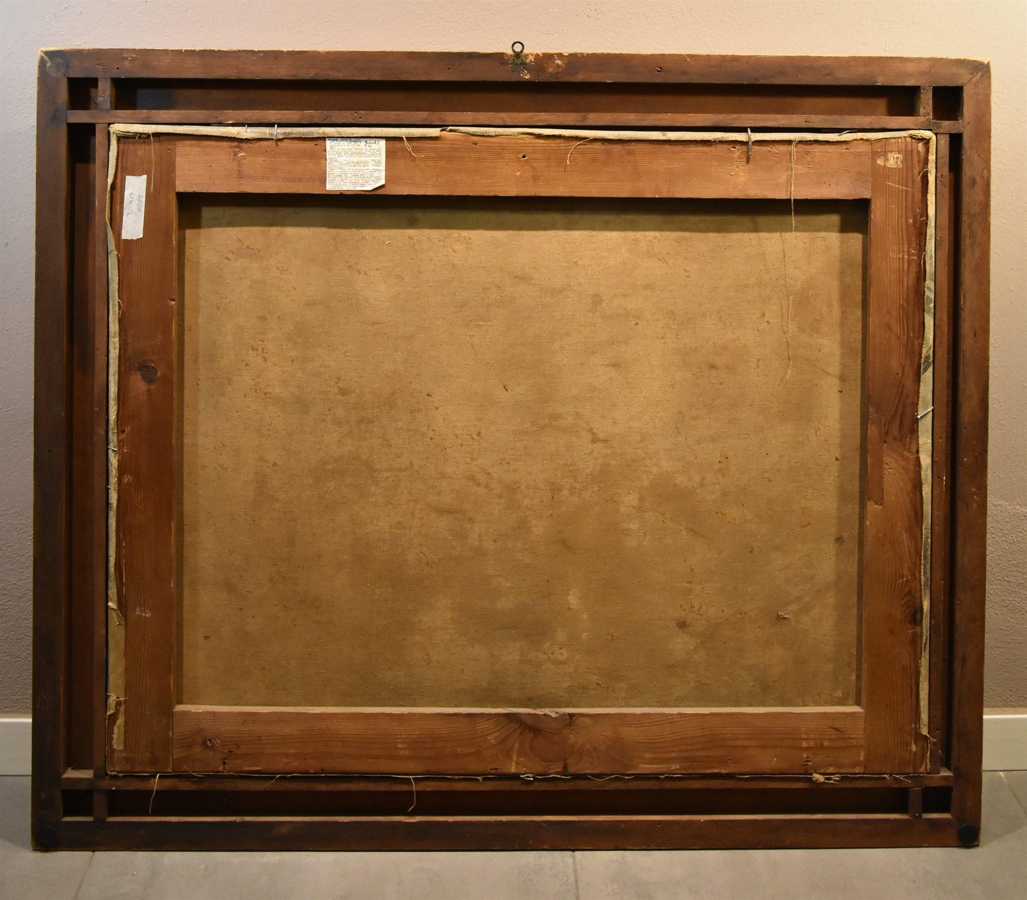 Küstenlandschaft De Heusc Paint 17. Jahrhundert Öl auf Leinwand Alter Meister im Angebot 11