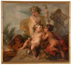 The Allegory of the Four Seasons - Oil on Canvas - 1723