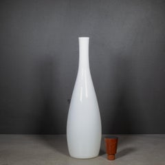 Jacob E Bang for Kastrup/Holmegaard Opaline Tall Bottle c.1957