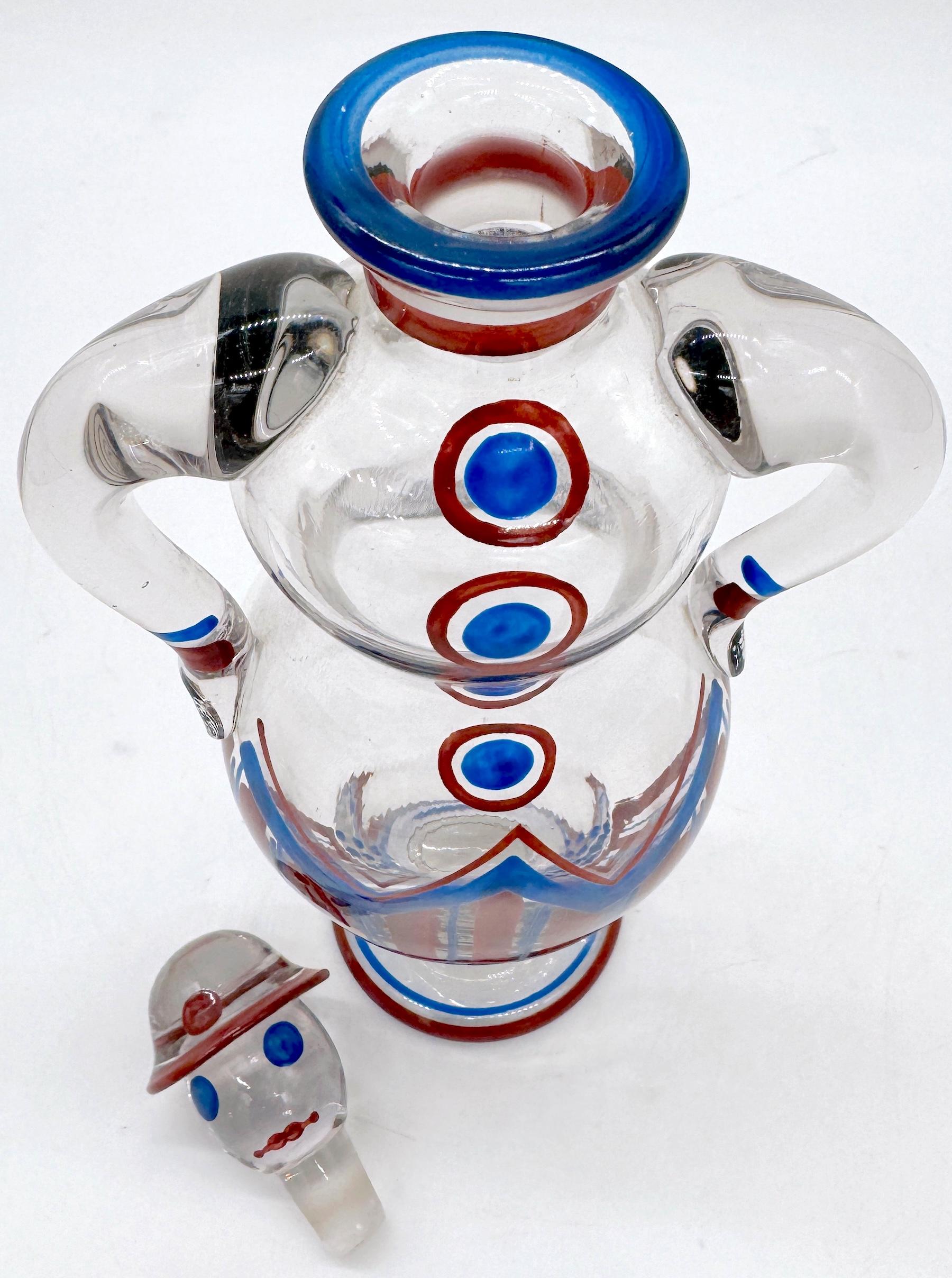 Jacob Eiler Bang para Holmegaard, Karaffel, Snapsekone, Decantador femenino Vidrio en venta