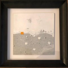 Untitled - abstract landscape minimalist painting