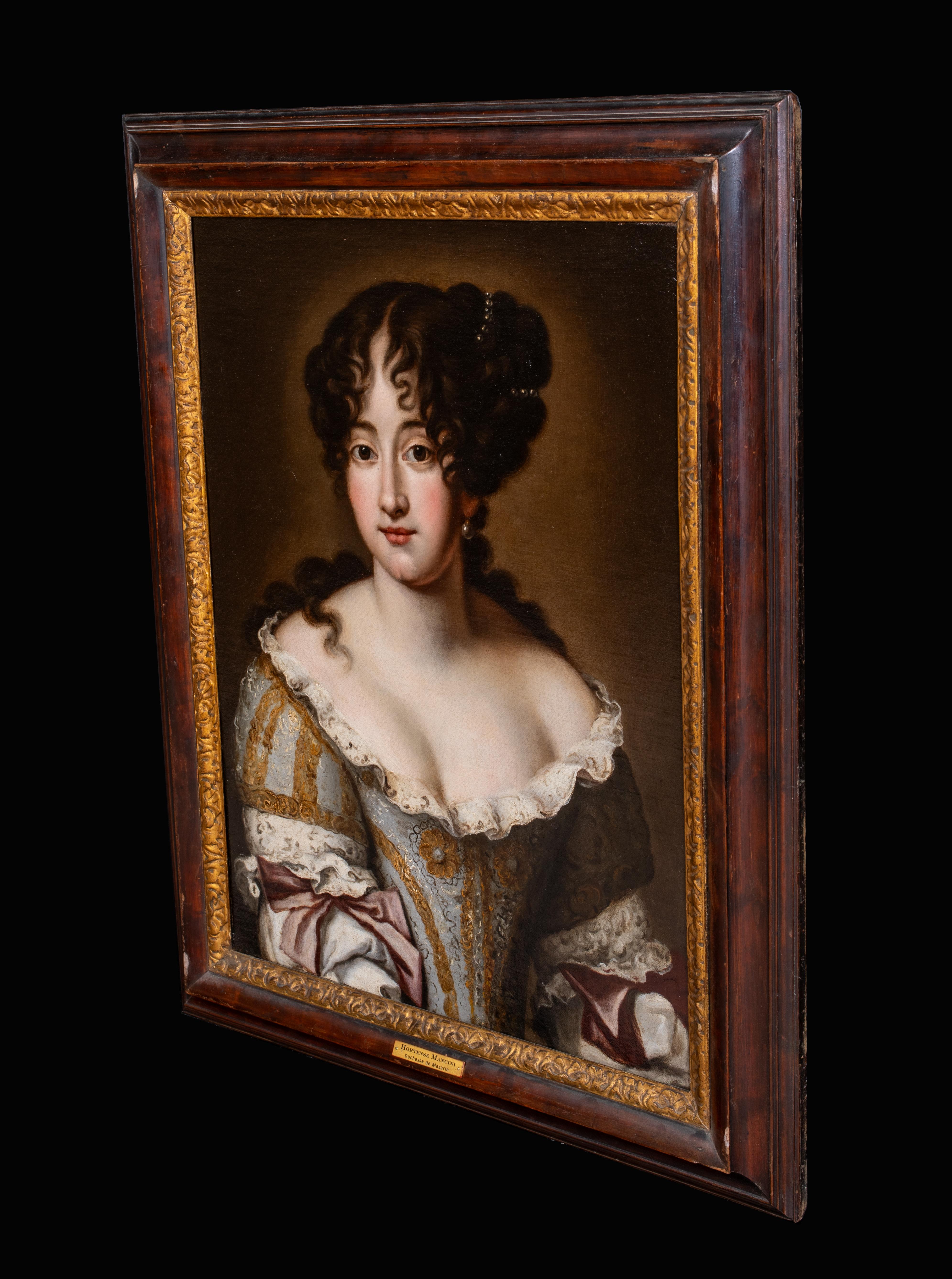 Portrait of Hortense Mancini, Duchess of Mazarin (1746-1699), 17th Century For Sale 3