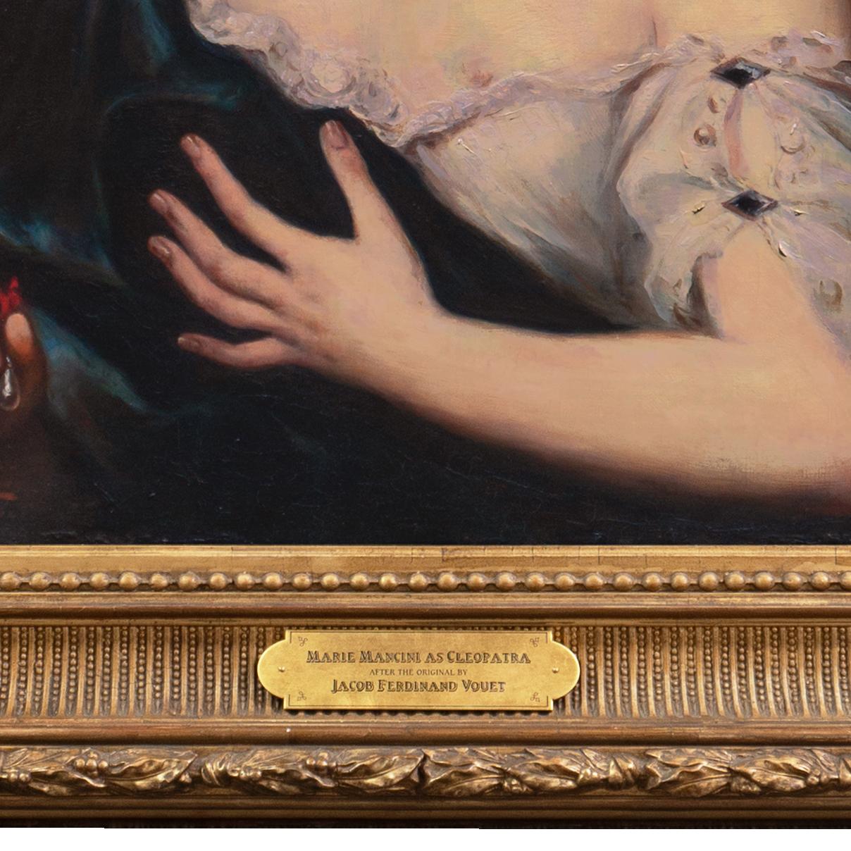'Marie Mancini as Cleopatra', Flemish Portrait, Italian Noblewoman, Louis XIV For Sale 5
