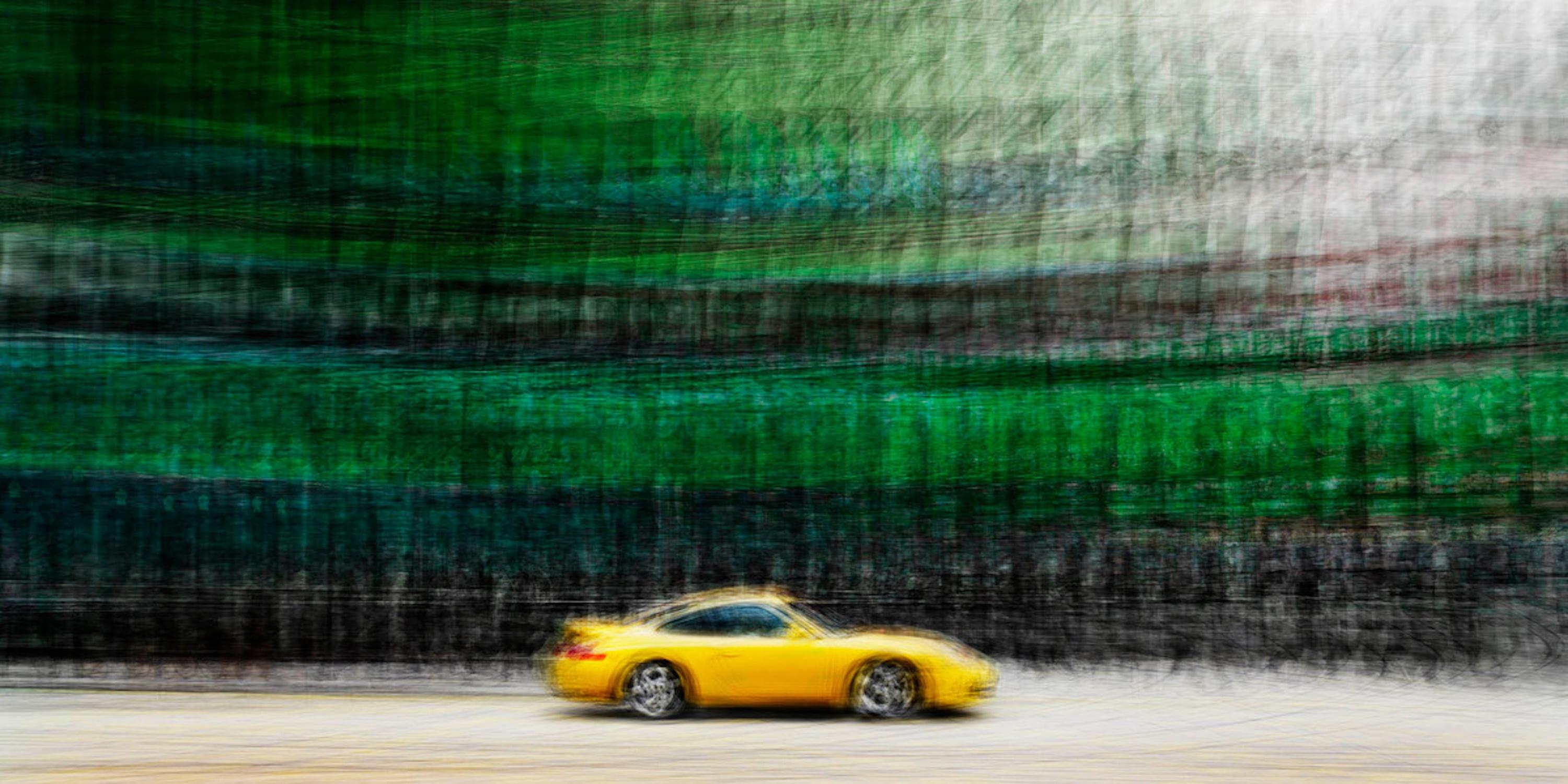 Hong Kong #9 by Jacob Gils - Contemporary Cityscape Photography - Cars