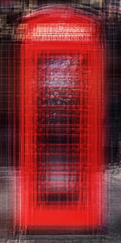 London #32 by Jacob Gils - Contemporary Cityscape Photography - Telephone Booth