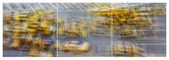 New York #4 Triptych by Jacob Gils - Contemporary Cityscape Photography - Taxis