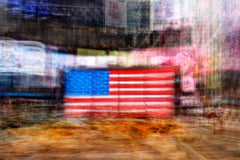 New York #6 by Jacob Gils - American Flag