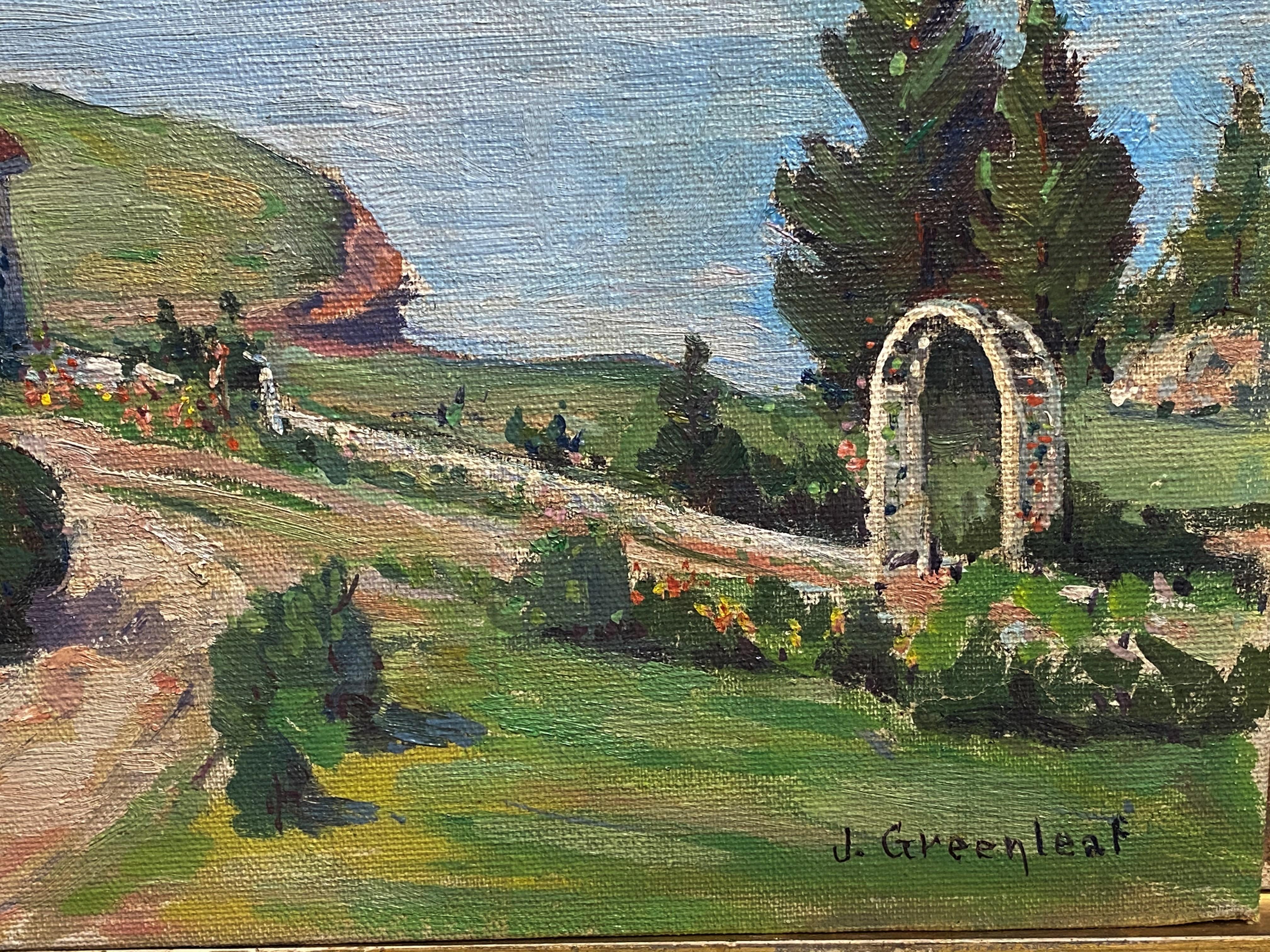 Jacob Greenleaf , 1887-1968i vue près de Rockport, MA, vers 1940. 2