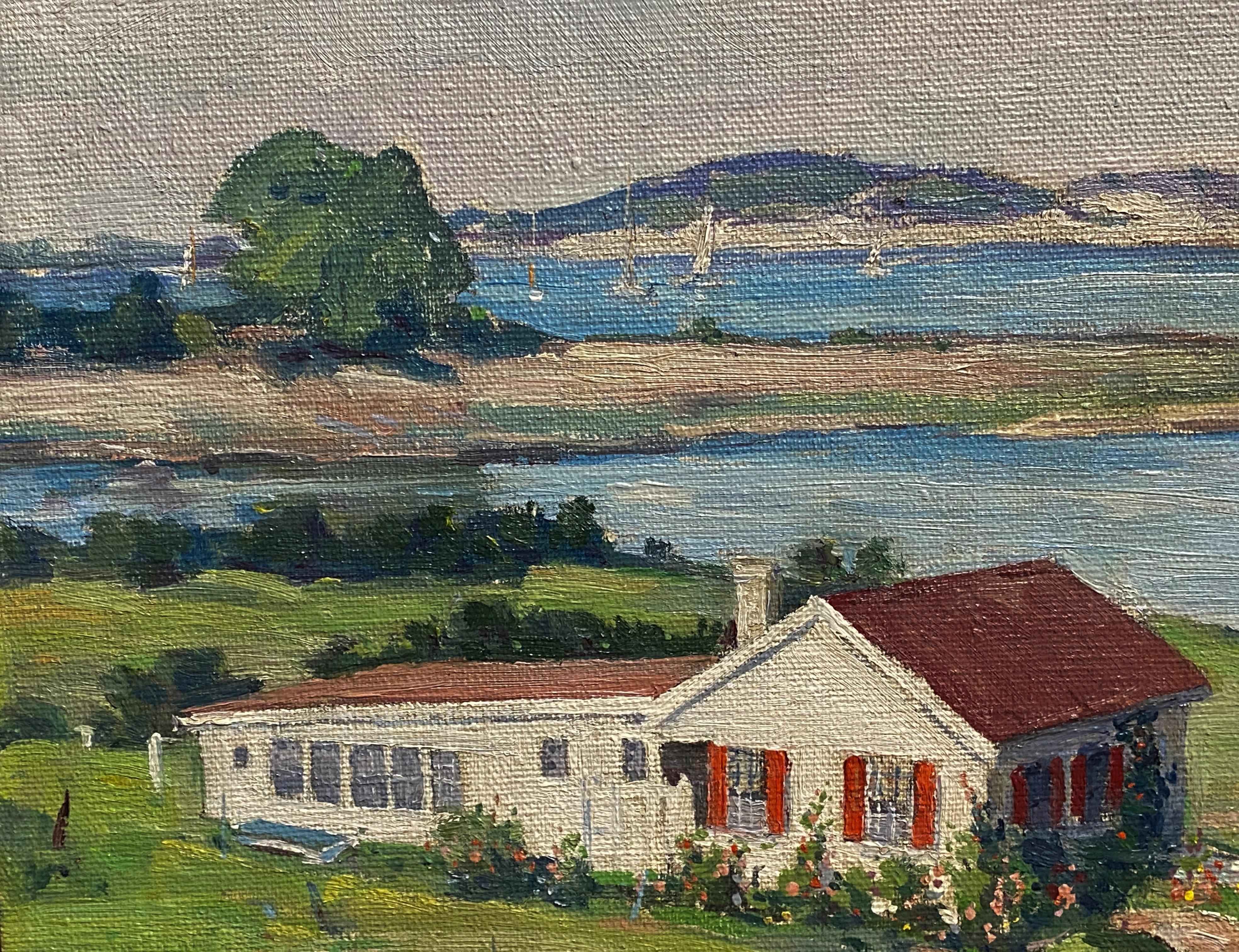 Jacob Greenleaf , 1887-1968i vue près de Rockport, MA, vers 1940. 3