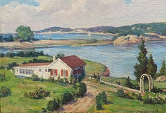 Jacob Greenleaf , 1887-1968i view near Rockport, MA, Circa 1940.