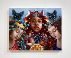 TRINITY – Zeitgenössisches figuratives Gemälde / Realismus / Allegorie