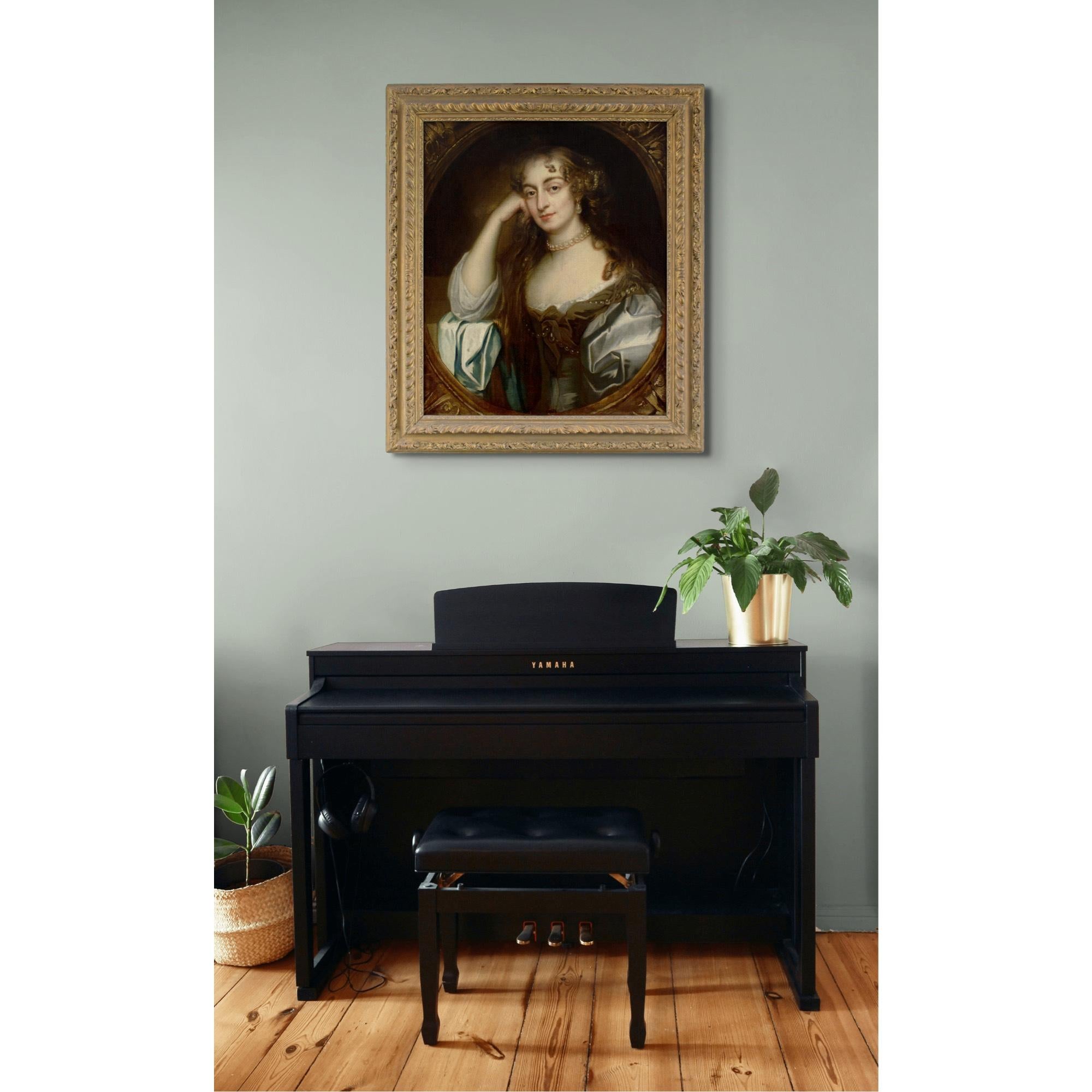 Jacob Huysmans (Attribuito), Ritratto di donna con perle in vendita 2