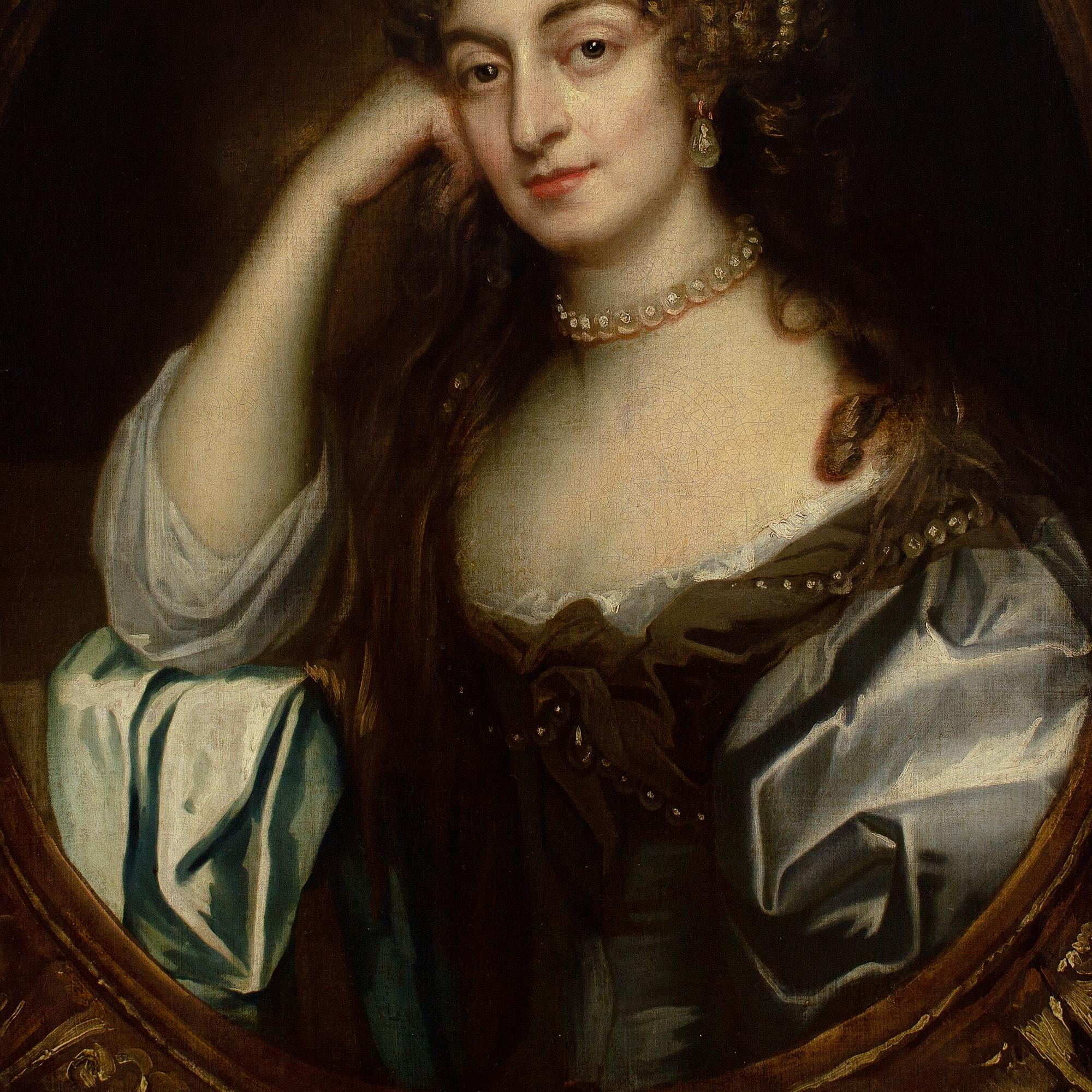 Jacob Huysmans (Attribuito), Ritratto di donna con perle in vendita 5
