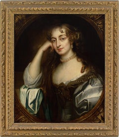 Jacob Huysmans (Attribuito), Ritratto di donna con perle