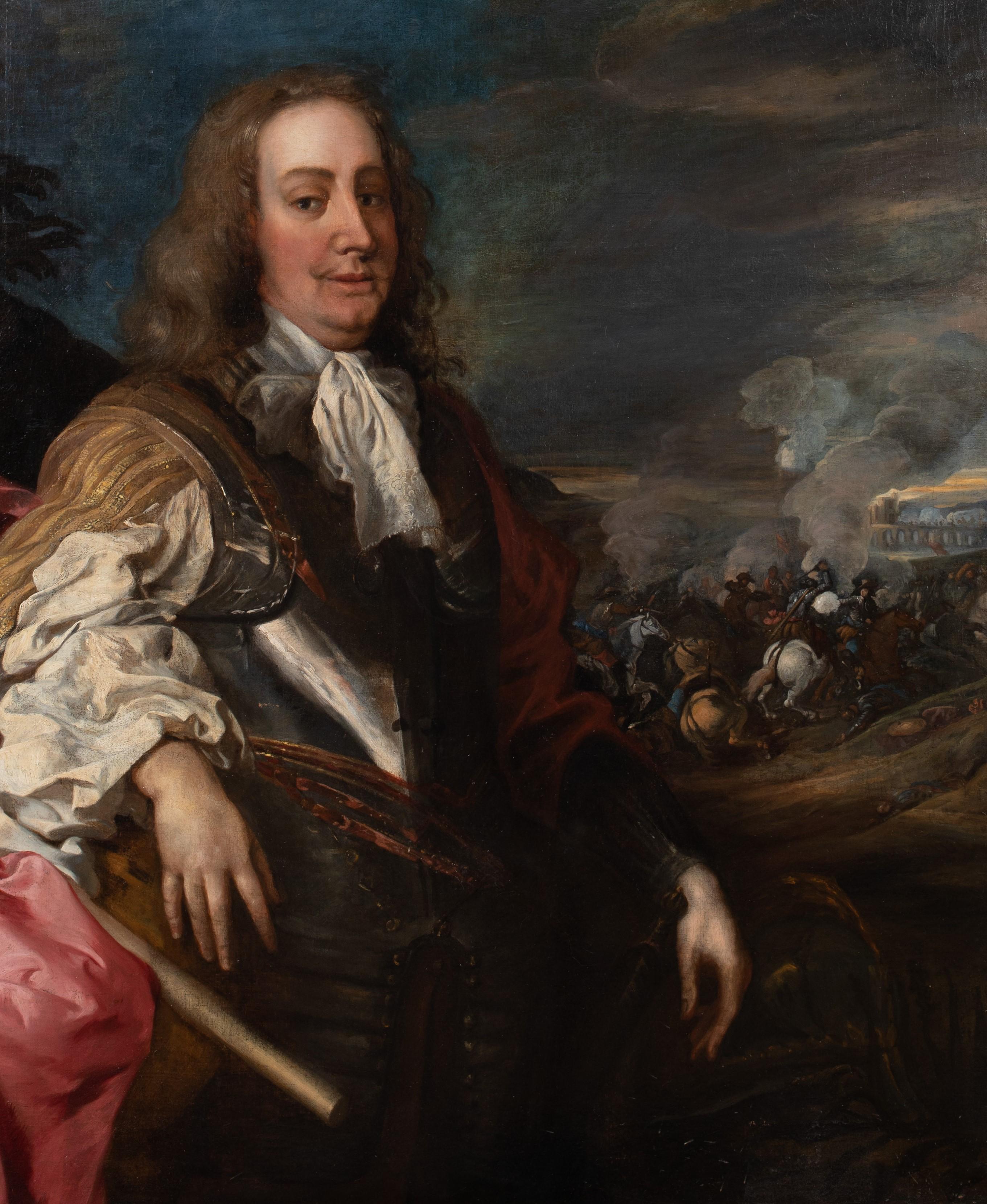 Portrait du général George Monck, 1er Duke d'Albermarle (1608-1670) en vente 1