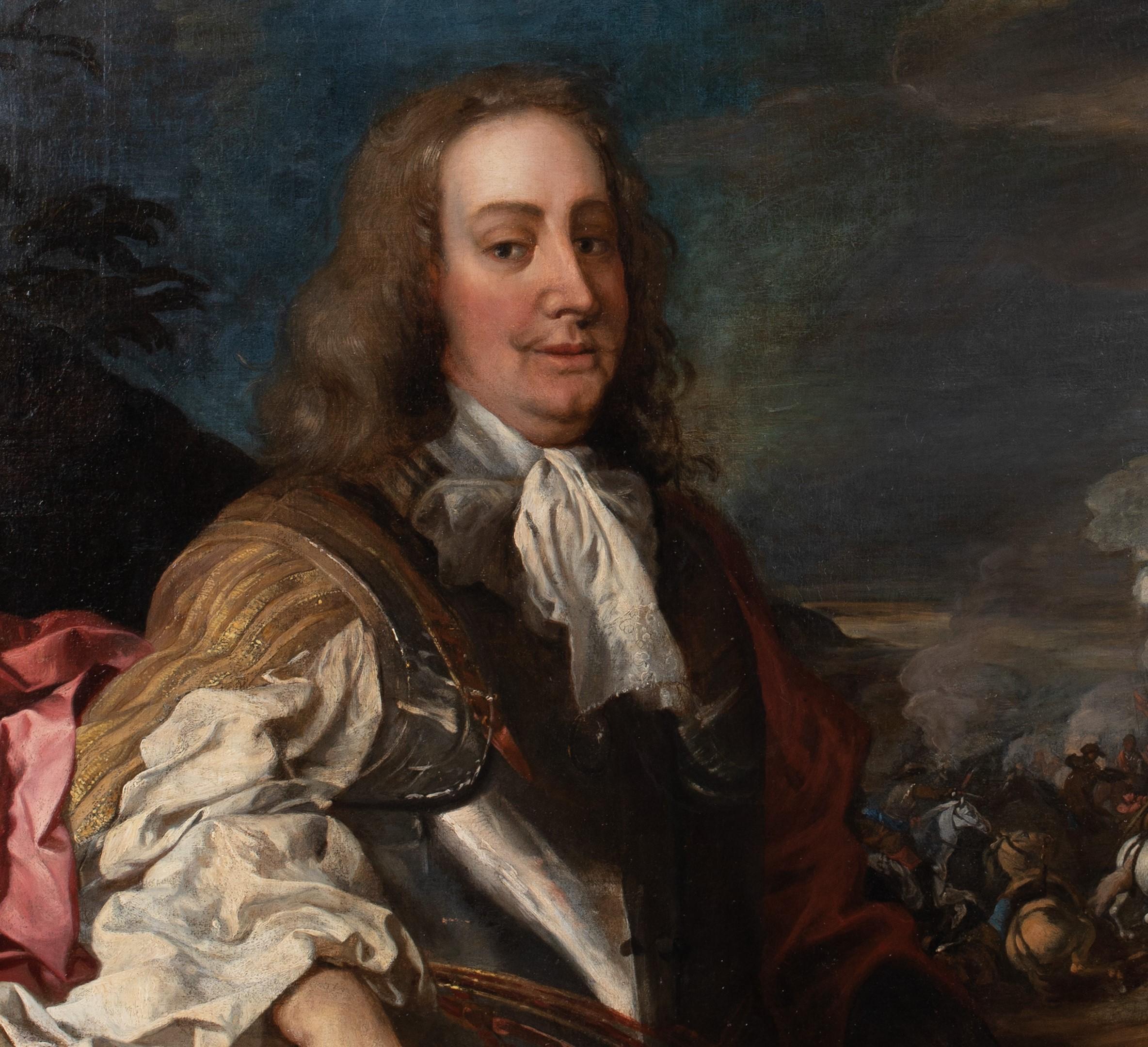 Portrait du général George Monck, 1er Duke d'Albermarle (1608-1670) en vente 3