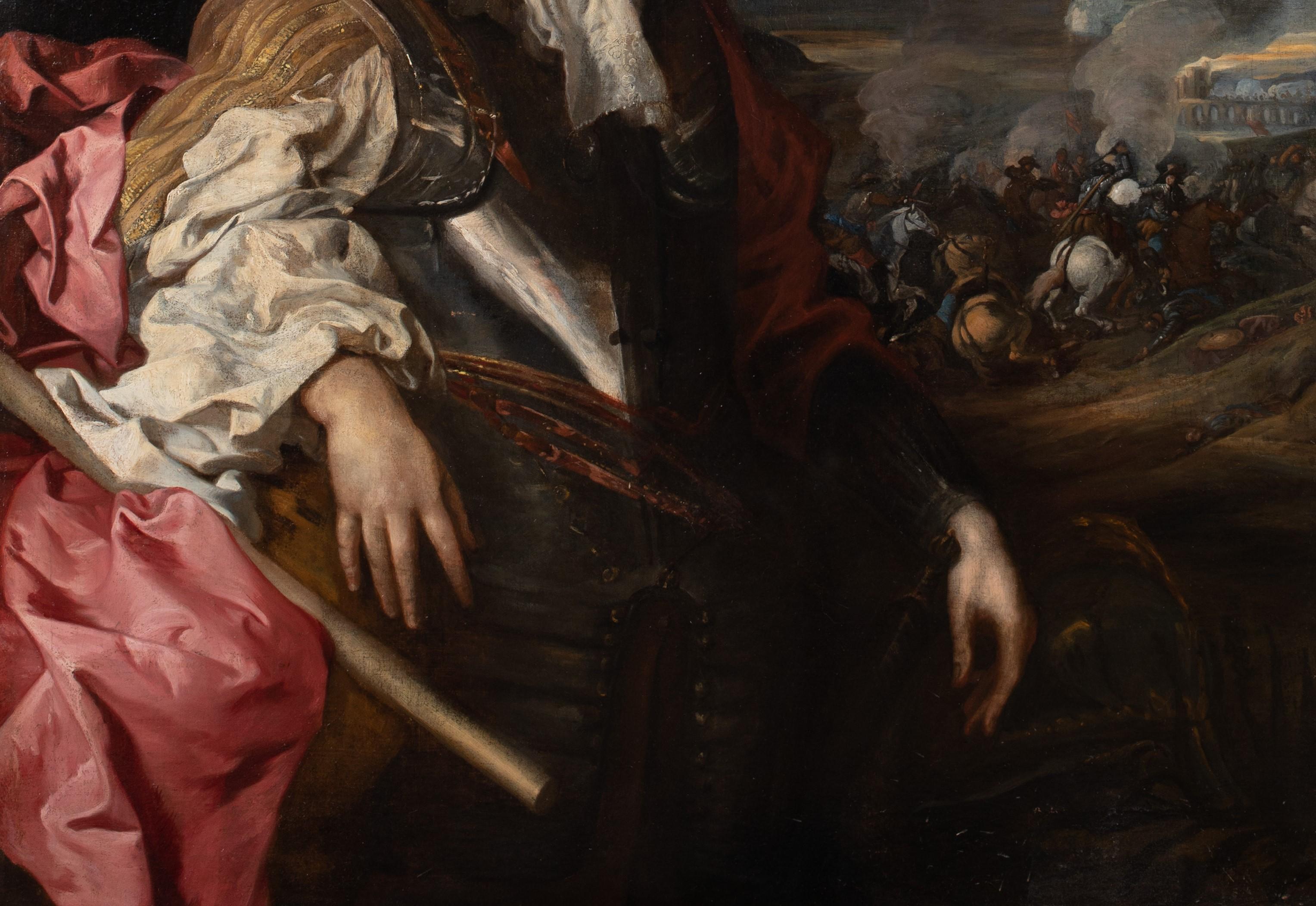 Portrait du général George Monck, 1er Duke d'Albermarle (1608-1670) en vente 4
